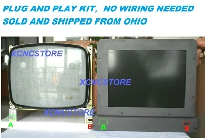 PLUG AND PLAY LCD MDT1283 MAZAK LP1224FN9-LA, 14" ÁMBAR CRT MONITOR REPUESTO Foto 1 de 4