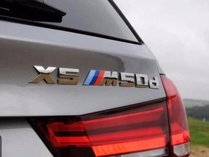 Insignia original BMW X5 M 5.0d M 50d letras maletero trasero F15 X5 - Imagen 1 de 2