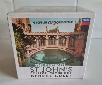 The Choir Of St John's College Cambridge Complete Argo Recordings 42 CD - Sealed Foto 1 de 4