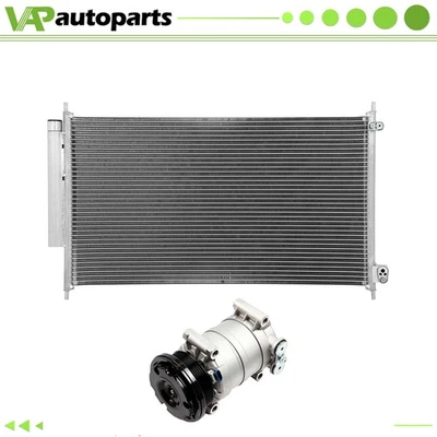 Conjunto de refrigeración de condensador y compresor de CA para GMC P3500 1996-1999 Foto 1 de 4