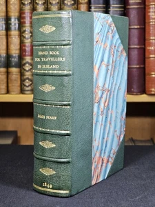 1849 Hand Book For Travellers In Ireland By James Fraser WITH FOLDING MAP Scarce - Picture 1 of 23