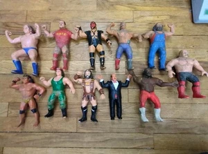 WWF LJN Lot With Ax Short Hair Andre And More - Picture 1 of 9