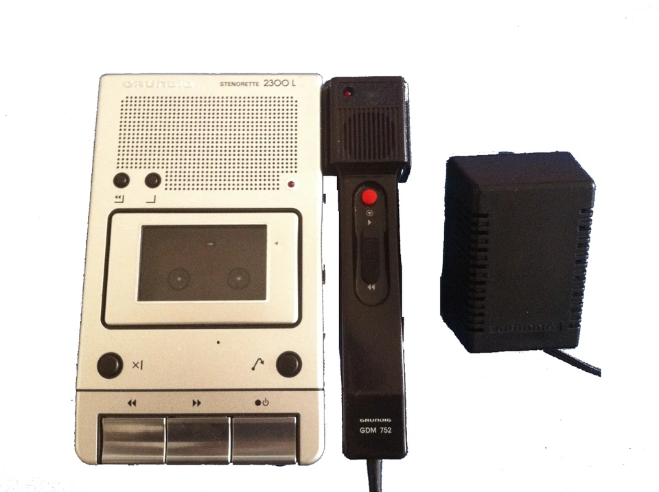 Grundig Stenorette 30 Wiedergabe- Diktiergerät 2300L   #90 - Bild 1 von 1