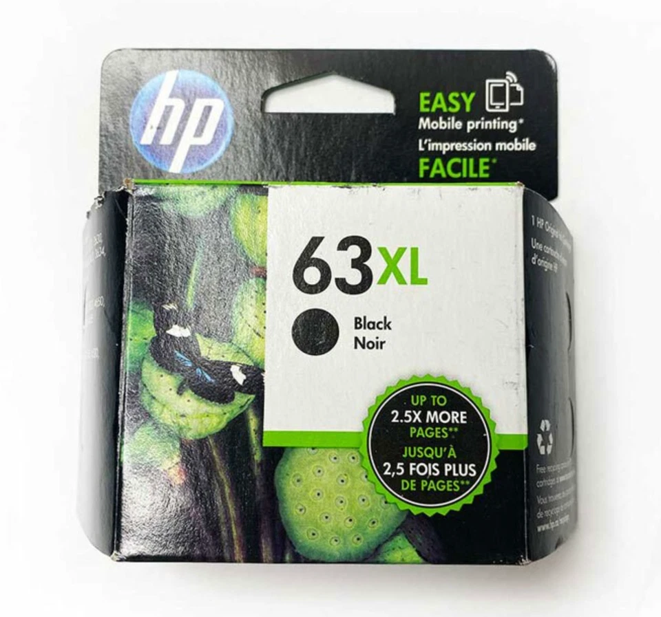 HP 63XL High Yield High Yield - Black (F6U64AN)