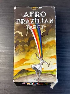 Afro Brasilianisches Tarot von Lo Scarabeo Box Karten Buch Mehrsprachig Santeria - Bild 1 von 7