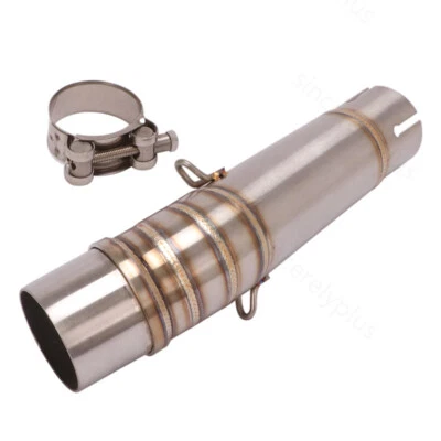 Sistema de escape de acero inoxidable de enlace medio para motocicleta Honda NC700 NC750X Foto 1 de 4