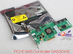 SAS+SATA LSI SAS3041E-FSC 4-PORT Raid Controller Pci-E PCI Express New - Picture 1 of 1