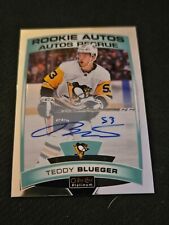 2019-20 O-PEE-CHEE OPC PLATINUM TEDDY BLEUGER R-TB ROOKIE AUTO RC AUTOGRAPH