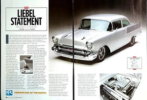 1957 Chevrolet 150 Original 2015 Magazin Artikel Pat Liebel's 57 Chevy 150 - Bild 1 von 6