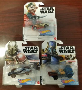 Hot Wheels 2020 Star Wars The Mandalorian, Heavy Infantry Mandalorian, Nien Nunb - Picture 1 of 9