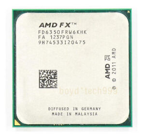AMD FX-Series FX-6350 FD6350FRW6KHK CPU 3.9 GHz Six-Core Socket AM3+ Processor