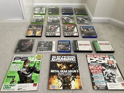 Konami: Metal Gear Collection (PLAYSTATION 1, 2, 3, Xbox, One, 360, Vita, 3DS) - Image 1 of 4