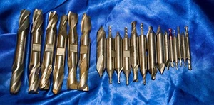 Vintage 21 Piece double ended ball nose point & flat end mill 1/2" to 3/32" - Picture 1 of 2
