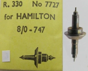 Reloj de pulsera Hamilton 8/0s 747 7727 Balance Staff suelto #723 - Imagen 1 de 2
