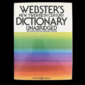 Websters New Twentieth Century Dictionary Unabridged Second Edition Deluxe Color - Bild 1 von 10