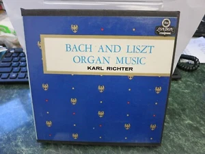Reel to Reel Tape - Karl Richter - Bach and Liszt Organ Music - Picture 1 of 3