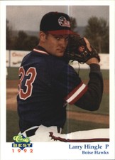 1992 Boise Hawks Classic/Best #30 Larry Hingle CL