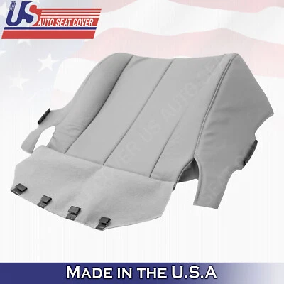 Cubierta de asiento de cuero inferior del lado del pasajero gris para Toyota Camry 2007 a 2011 Foto 1 de 4