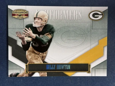 2008 Gridiron Gear Performers Platinum Billy Howton Packers /25 - Image 1 of 2