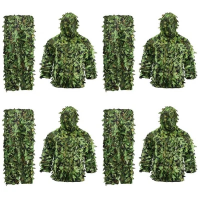 4X Sticky Flower  Leaves Tarnanzug Jagd  Anzug  Camouf1613 - Bild 1 von 4