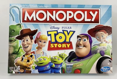 Disney Pixar Toy Story Monopoly Board Game 2018 Hasbro Parker Brothers Complete - Image 1 of 4