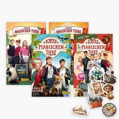 Margit Auer / Die Schule der magischen Tiere - Filmbücher Band 1-4 plus 1 ex ... - Bild 1 von 4
