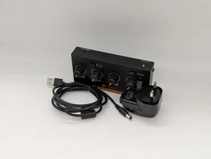 Neoteck 4-channel stereo headphone amplifier volume controls mono/stereo metal - Picture 1 of 15