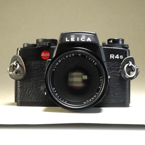 Leica R4s SLR negra con Leica R Summicron 50 mm f/2 3 cámaras (Canadá) - Imagen 1 de 14