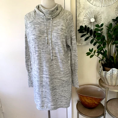 Nuevo con etiquetas Vestido/Suéter Rachel Roy Gris Donegal Mezcla Algodón Talla XL Foto 1 de 4