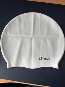 Limmys Adult Long Hair Swimming Cap - 100% Silicone Swim Hat Size L - Picture 1 of 5