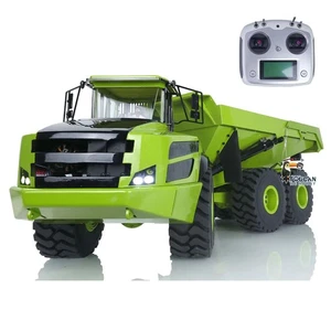 1/14 Metal Hydraulic 6*6 A40G RC Articulated Truck Dumper Light Sound Motor ESC - Picture 1 of 12