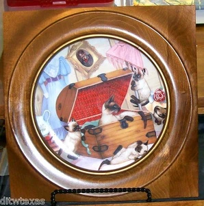 Hamilton Collection "Attic Attack" Limited Edition Plate # 2391D Vintage Decor - Picture 1 of 2