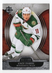 2013-14 Upper Deck Ultimate Collection #25 Zach Parise Serial # 263/499