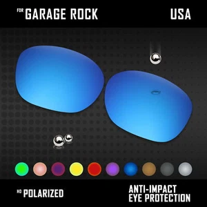 Lentes de repuesto polarizadas antiarañazos para Oakley Garage Rock OO9175 opciones - Imagen 1 de 31