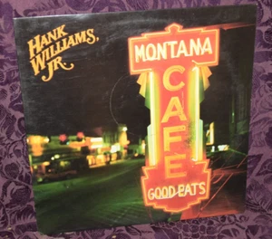 Hank Williams Jr. – Montana Cafe 1986 Vinyl, LP CURB Warner 1-25412 VG+/VG+ SP - Foto 1 di 8