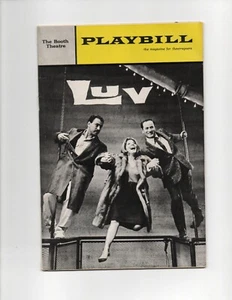Vintage Theatre Program PLAYBILL 1965 LUV Eli Wallach Alan Arkin Anne Jackson - Picture 1 of 1