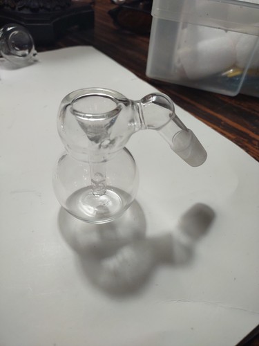 5 8 Glass Ash Catcher Clear 45 Degree New Last One