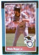 1987 Donruss All-Stars Boston Red Sox Baseball Card #7 Wade Boggs
