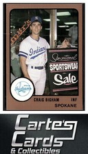 Craig Bigham 1988 ProCards #1931  Spokane Indians