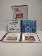MOZART Classical CD LOT Of 5 Piano Concertos Symphony