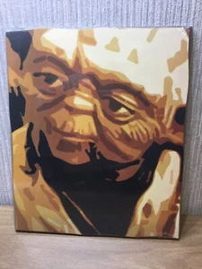 Boyz Toys Pop Art 30 X 25 Music Film Retro Wooden Picture NEW Yoda Star Wars - Picture 1 of 3