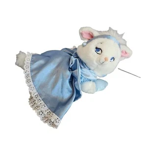 Disney Store Aristocats Marie Plush Cat Princess Cinderella Blue Dress 9" - Imagen 1 de 13