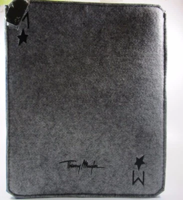 Thierry Mugler  Ipad / Tablet Case Color Grey W 9 1/2 H 10 in 100% Polyester - Image 1 of 4