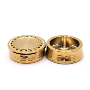 WD Hookah HMD Aufsatz Edelstahl HMD - Gold - Shisha Smokebox - Bild 1 von 2