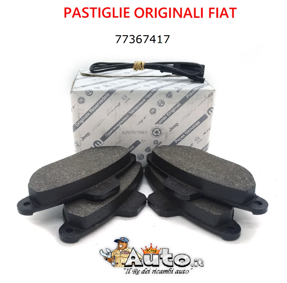 PASTIGLIE FRENO POSTERIORI ORIGINALI FIAT 500X 1.3 1.6 2.0 MULTIJET 77367417 - Imagen 1 de 1