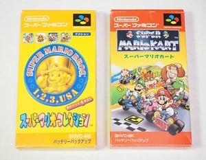 SUPER MARIO Collection & Mario Kart (SNES, Nintendo Super Famicom) Japan Version - Picture 1 of 17
