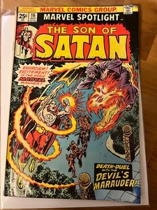 Marvel Spotlight #16 - The Son of Satan - Marvel Comics - July 1974 - Picture 1 of 16