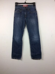 LEVI'S 514 Jeans Slim - Straight - 23X25- Waist 23 - Boys 10 Slim - Picture 1 of 6