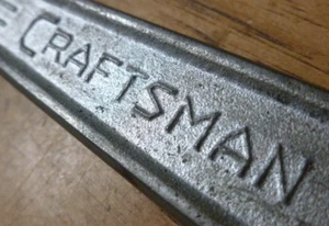 OLD Craftsman 8" Adjustable Crescent Style Wrench No Model # Listed Made in USA - Picture 1 of 10