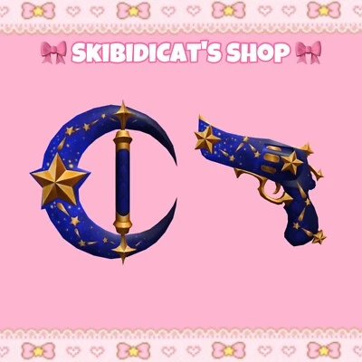 Celestial Set 🌙 | Roblox Murder Mystery 2 MM2 Set Godly Knifes and Guns💎